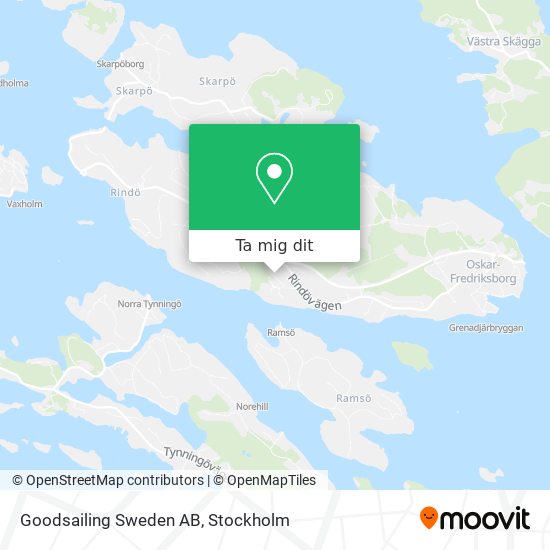 Goodsailing Sweden AB karta