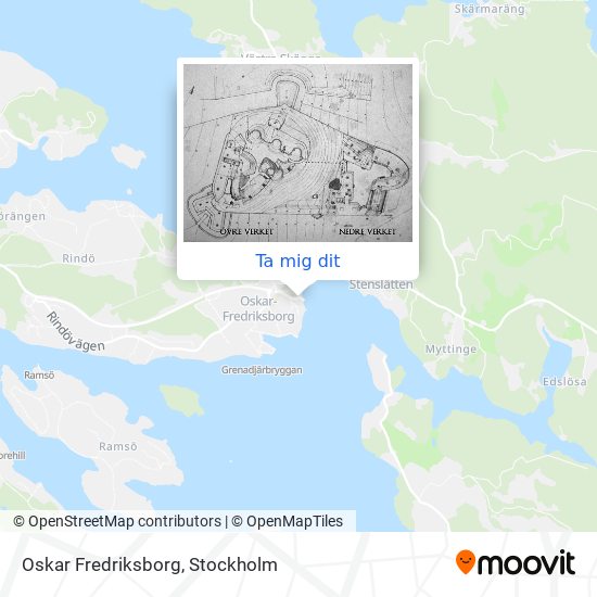 Oskar Fredriksborg karta