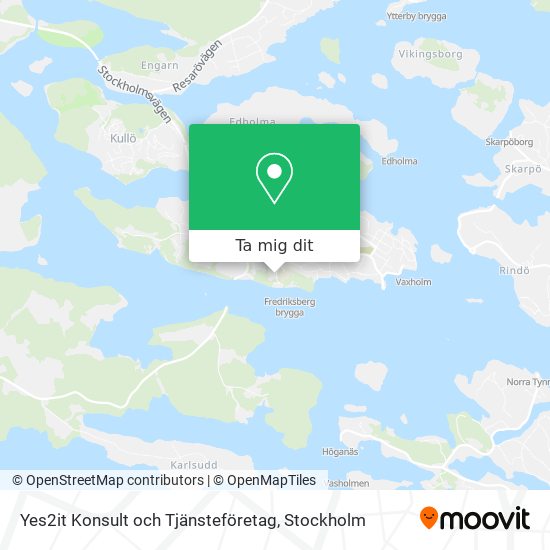 Yes2it Konsult och Tjänsteföretag karta