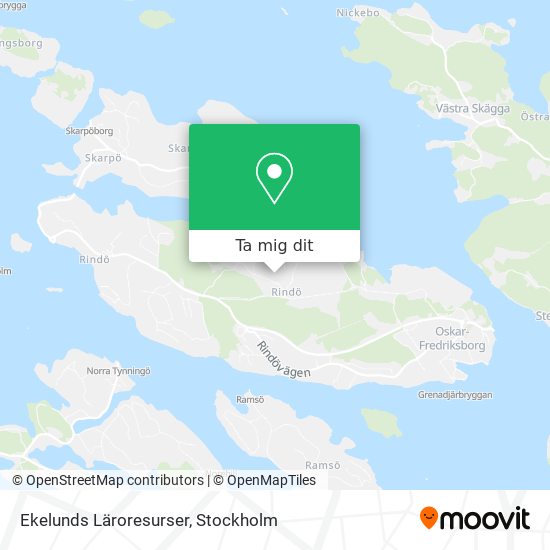 Ekelunds Läroresurser karta