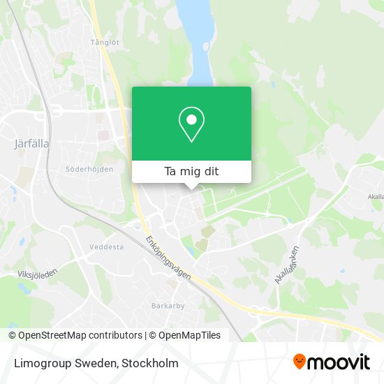 Limogroup Sweden karta