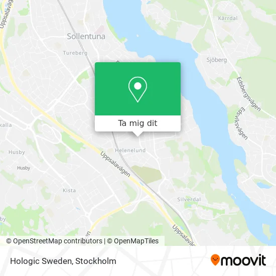 Hologic Sweden karta