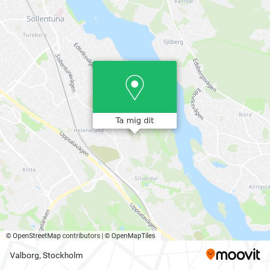 Valborg karta