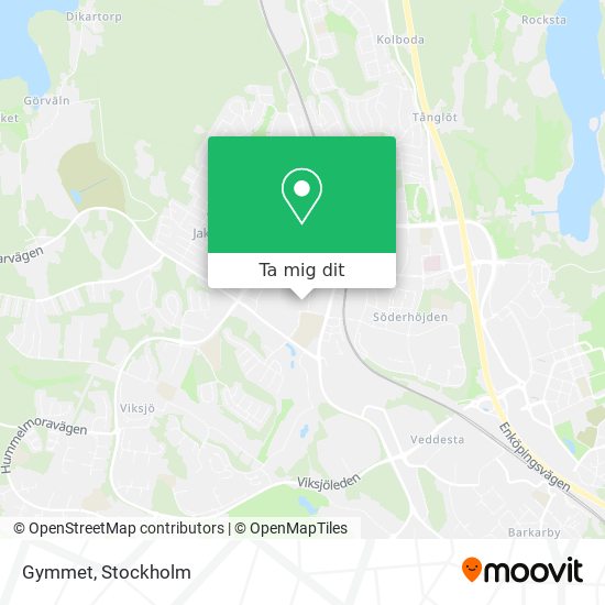 Gymmet karta