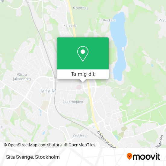 Sita Sverige karta