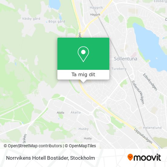 Norrvikens Hotell Bostäder karta
