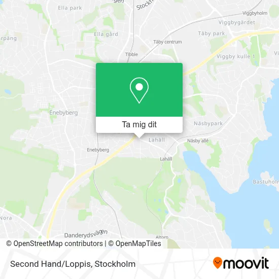 Second Hand/Loppis karta