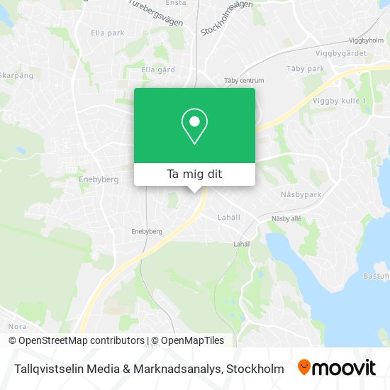 Tallqvistselin Media & Marknadsanalys karta