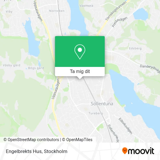 Engelbrekts Hus karta