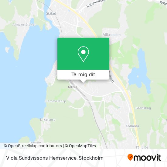 Viola Sundvissons Hemservice karta