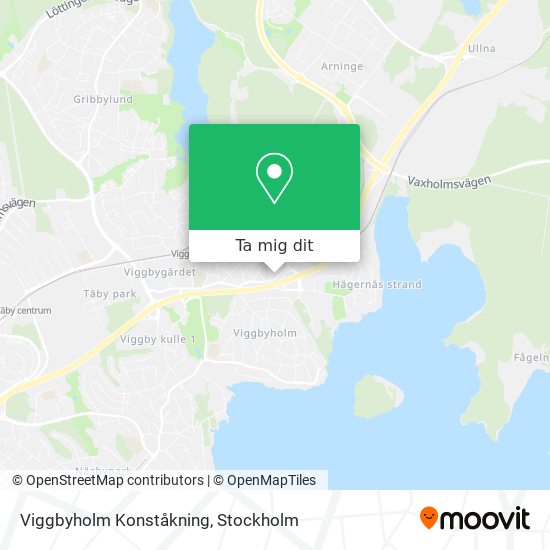 Viggbyholm Konståkning karta