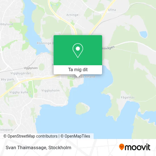 Svan Thaimassage karta