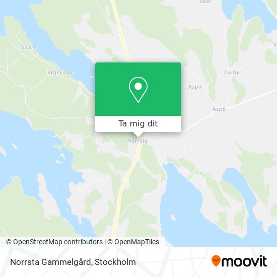 Norrsta Gammelgård karta