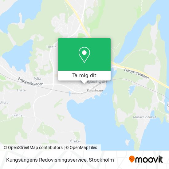 Kungsängens Redovisningsservice karta