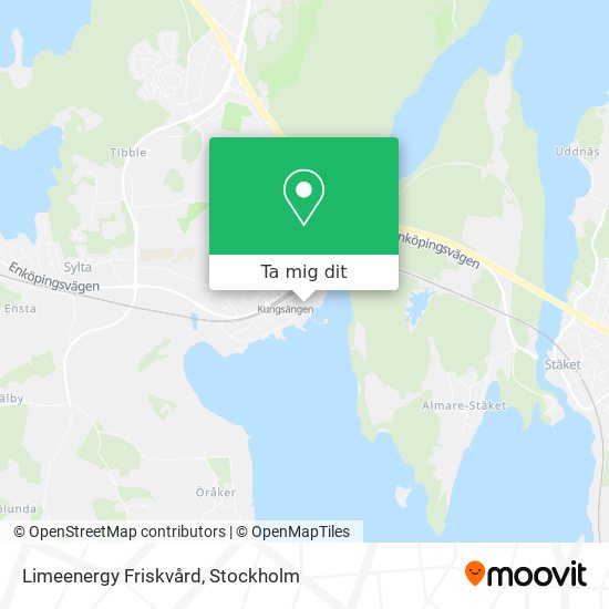 Limeenergy Friskvård karta