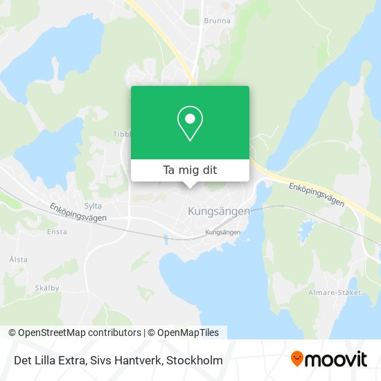 Det Lilla Extra, Sivs Hantverk karta