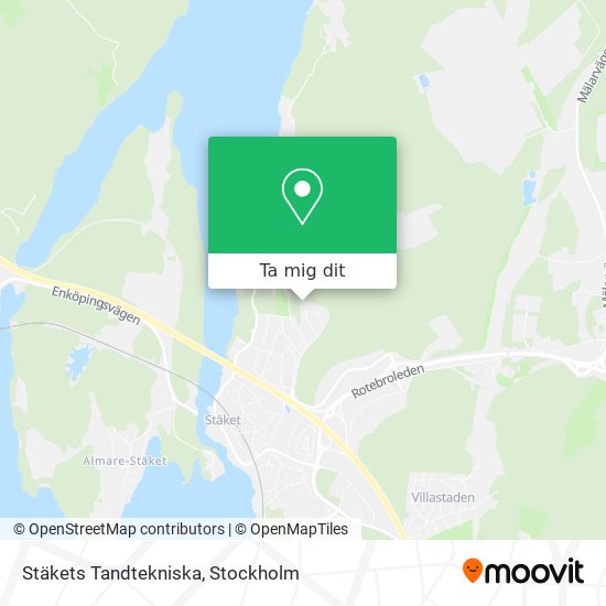 Stäkets Tandtekniska karta