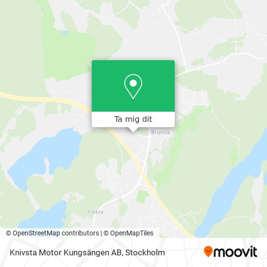 Knivsta Motor Kungsängen AB karta