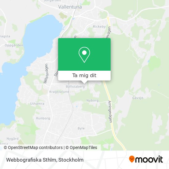 Webbografiska Sthlm karta