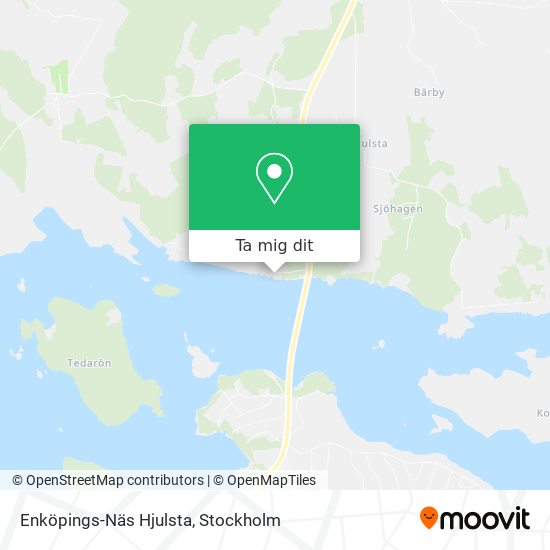 Enköpings-Näs Hjulsta karta