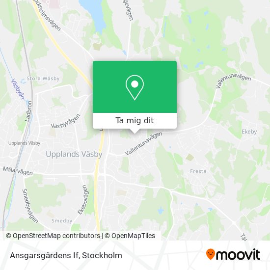 Ansgarsgårdens If karta