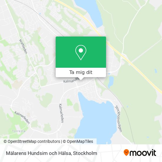 Mälarens Hundsim och Hälsa karta