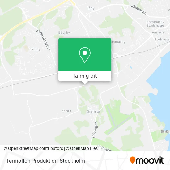 Termoflon Produktion karta