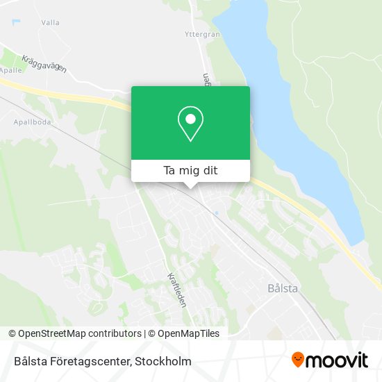 Bålsta Företagscenter karta