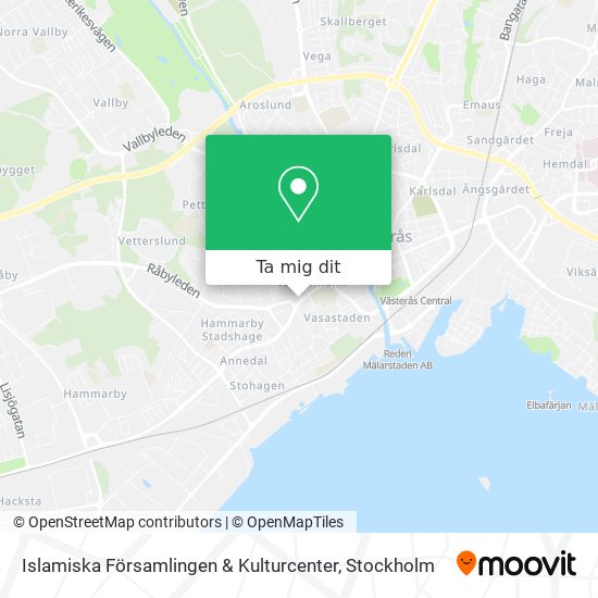Islamiska Församlingen & Kulturcenter karta