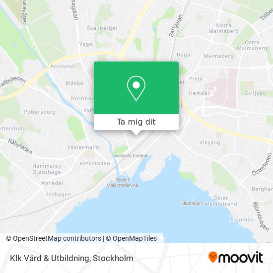 Klk Vård & Utbildning karta