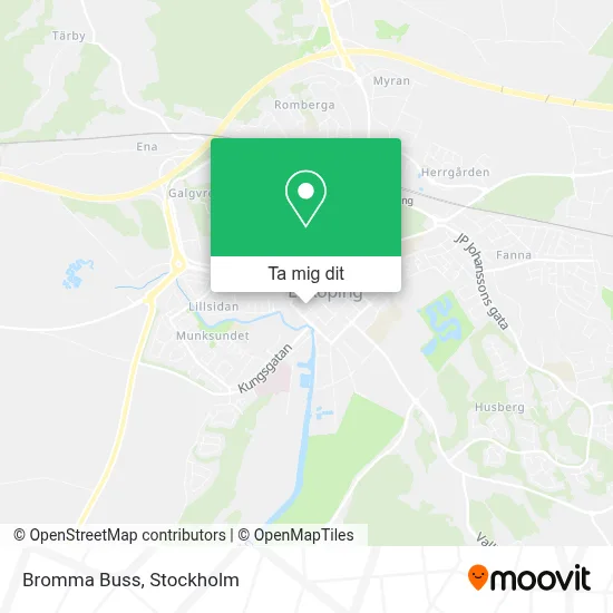 Bromma Buss karta