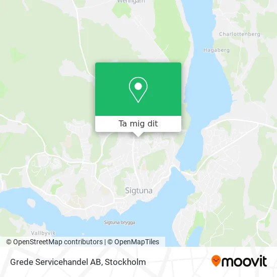 Grede Servicehandel AB karta