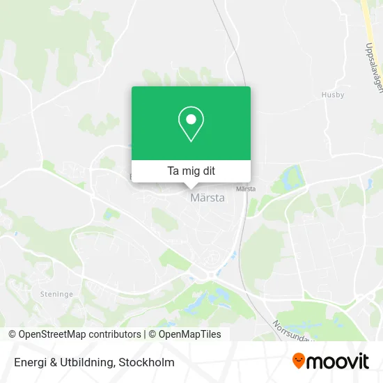 Energi & Utbildning karta