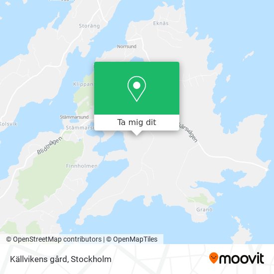 Källvikens gård karta