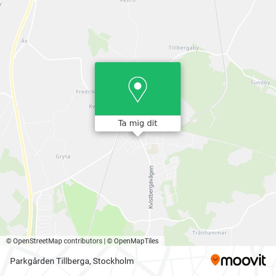 Parkgården Tillberga karta