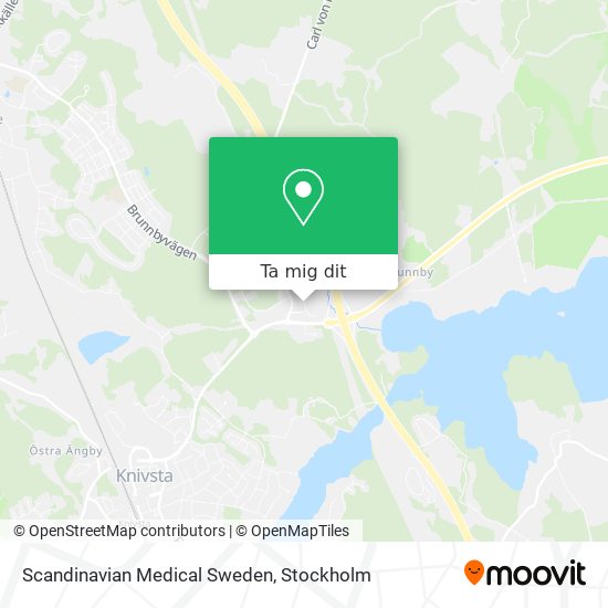 Scandinavian Medical Sweden karta