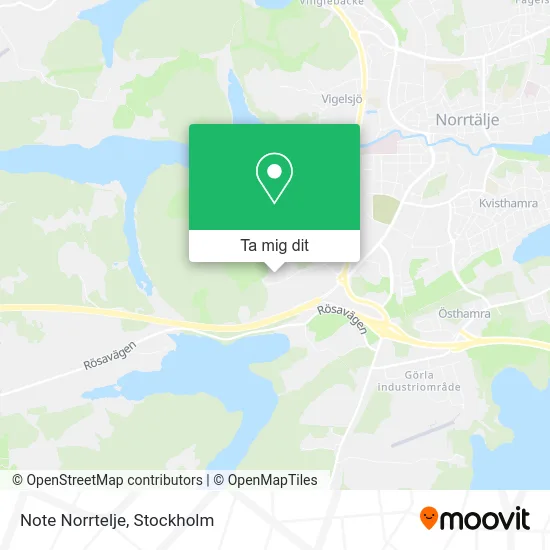 Note Norrtelje karta