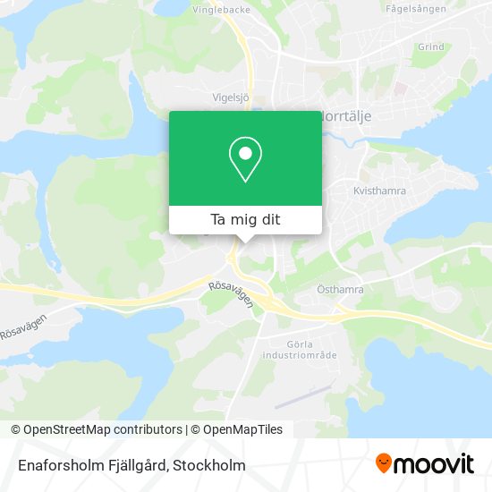 Enaforsholm Fjällgård karta