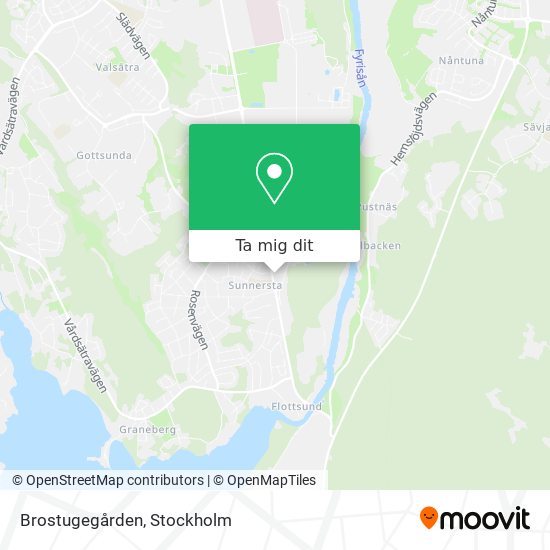 Brostugegården karta