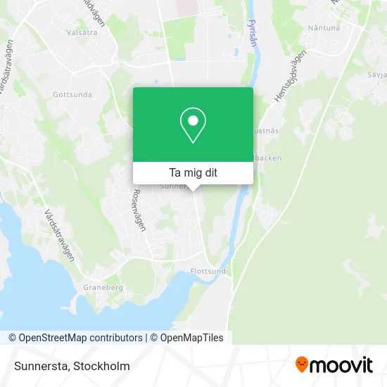 Sunnersta karta