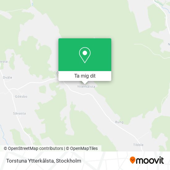 Torstuna Ytterkålsta karta
