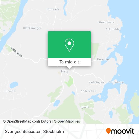 Sverigeentusiasten karta