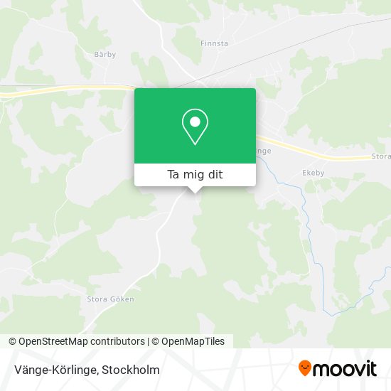 Vänge-Körlinge karta