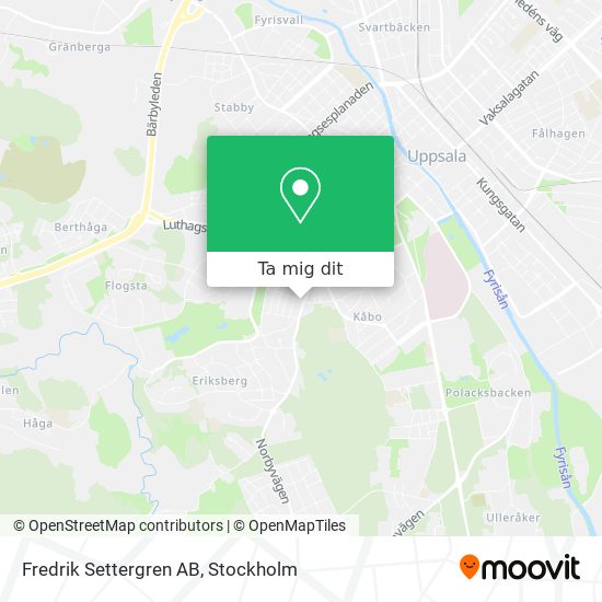 Fredrik Settergren AB karta