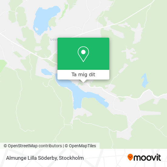 Almunge Lilla Söderby karta