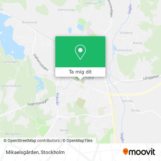 Mikaelsgården karta
