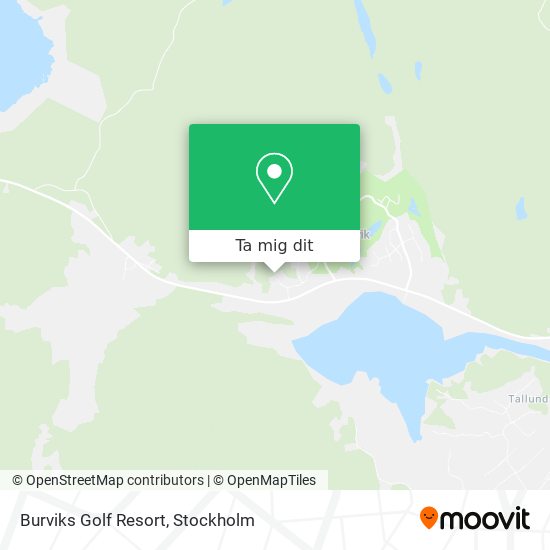 Burviks Golf Resort karta