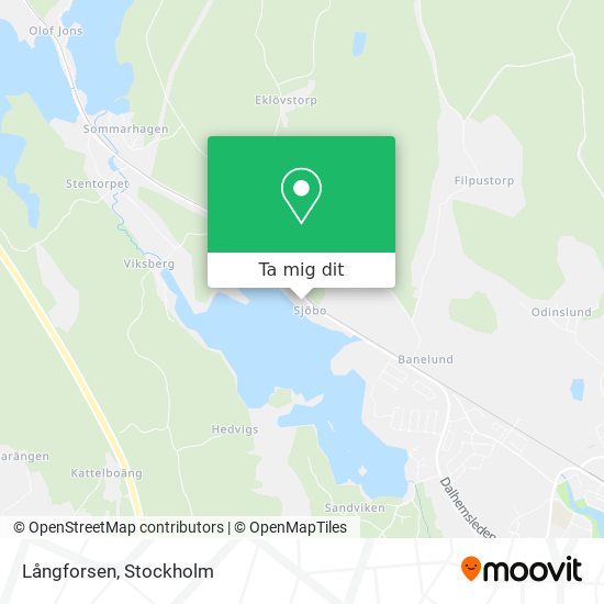 Långforsen karta