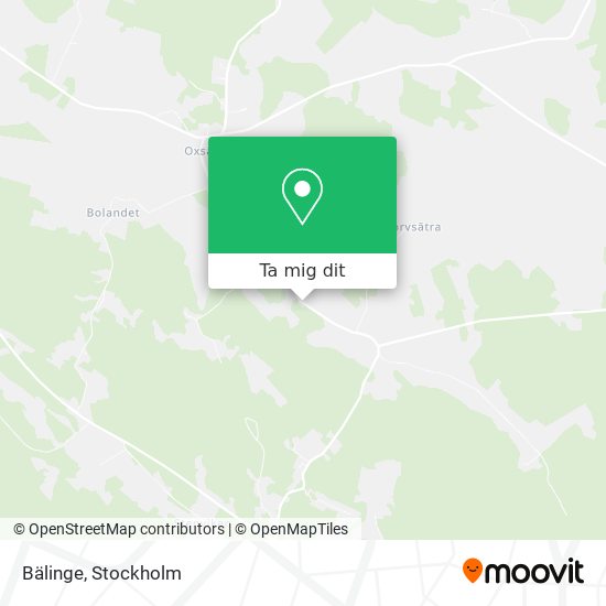 Bälinge karta