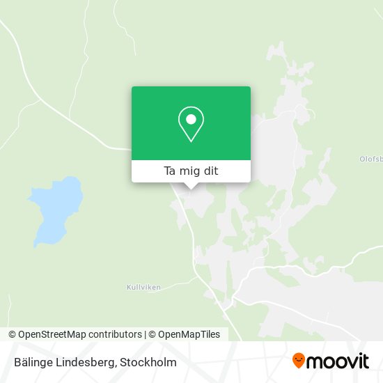 Bälinge Lindesberg karta